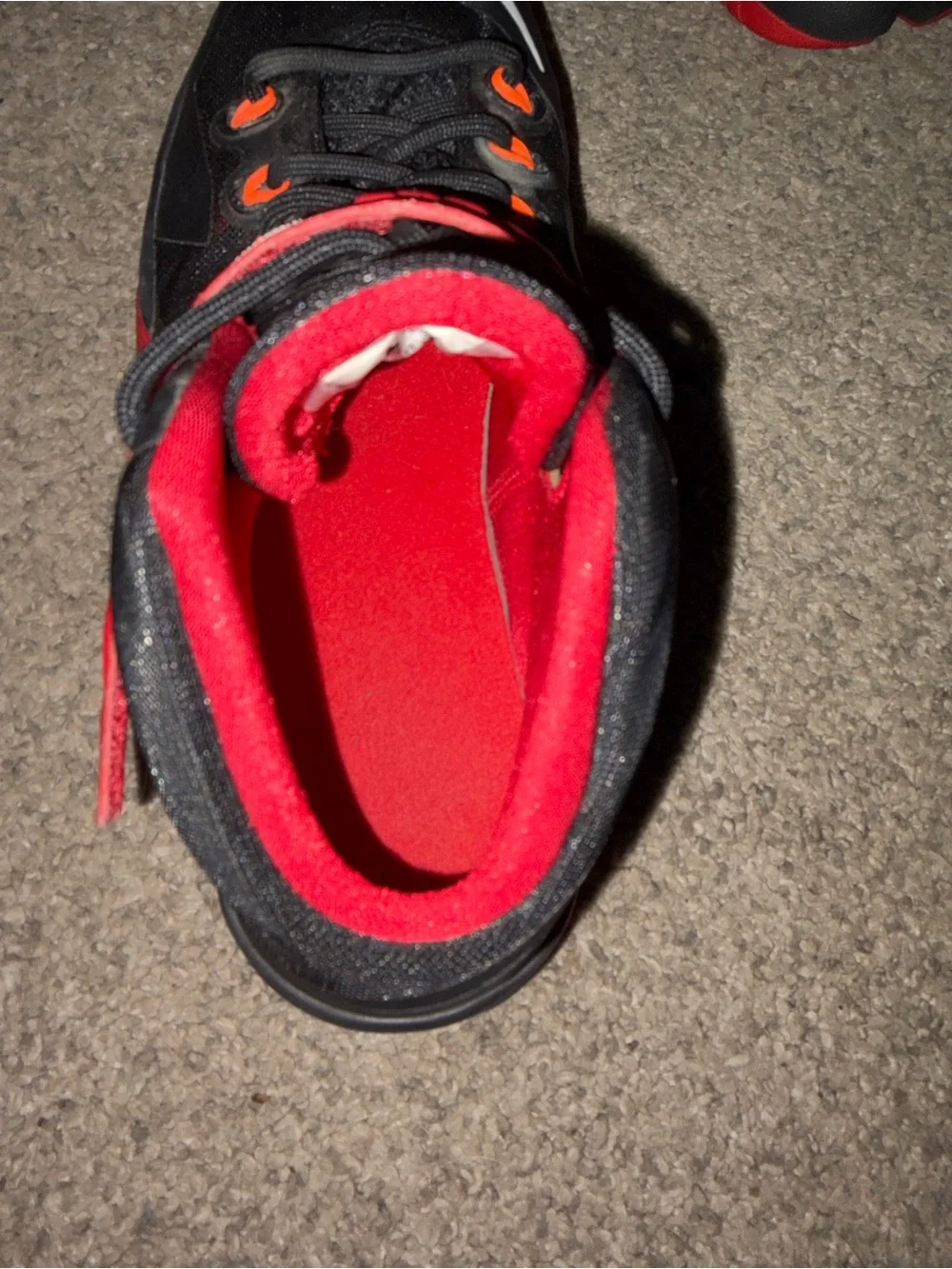 Nike LeBron Soldier 8 Basketball Shoes University Red/Black 653645-006 Size 6.5Y